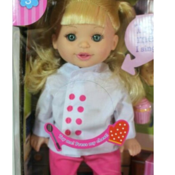 New Adventures Singing Chef Doll Patty Cake - Picture 4 of 5